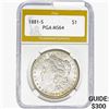 Image 1 : 1881-S Morgan Silver Dollar PGA MS64