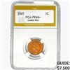 Image 1 : 1865 Indian Head Cent PGA PR64+ CAMEO, RED