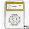 Image 1 : 1953 Franklin Half Dollar PGA PR65 CAMEO