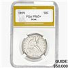 Image 1 : 1859 Seated Liberty Half Dollar PGA PR65+ DCAM