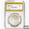 Image 1 : 1878-CC Morgan Silver Dollar PGA MS65