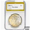 Image 1 : 1881-S Morgan Silver Dollar PGA MS64