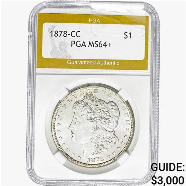 1878-CC Morgan Silver Dollar PGA MS64+