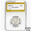 Image 1 : 1928-D Standing Liberty Quarter PGA MS64+
