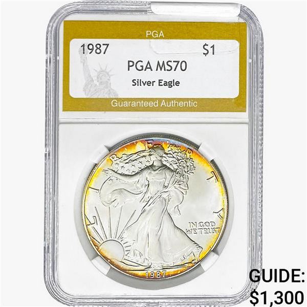 1987 Silver Eagle PGA MS70