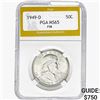 Image 1 : 1949-D Franklin Half Dollar PGA MS65 FSB