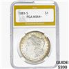 Image 1 : 1881-S Morgan Silver Dollar PGA MS64+