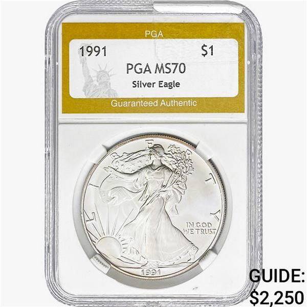 1991 Silver Eagle PGA MS70