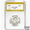 Image 1 : 1937 Washington Silver Quarter PGA PR65 PF