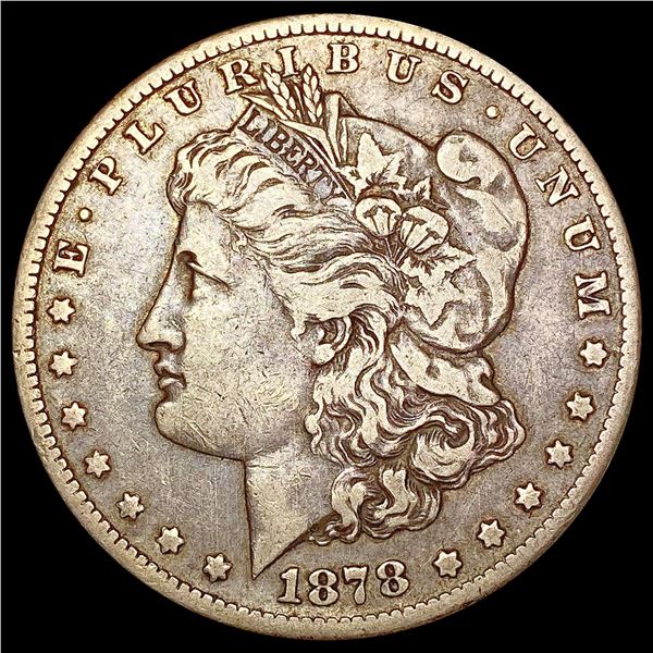 1878-CC Morgan Silver Dollar LIGHTLY CIRCULATED