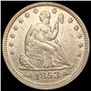 Image 1 : 1853 Arrows Rays Seated Liberty Quarter CLOSELY UNCIRCULATED
