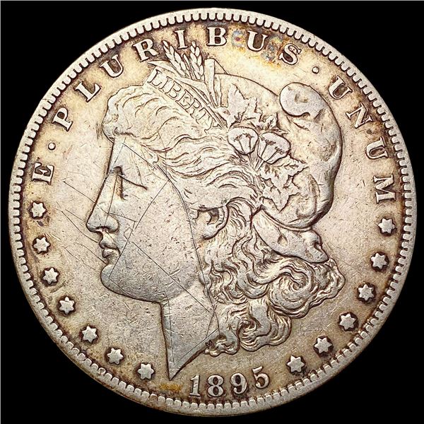 1895-S Morgan Silver Dollar LIGHTLY CIRCULATED