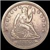 Image 1 : 1853 Seated Liberty Quarter NEARLY UNCIRCULATED