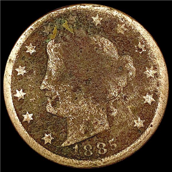 1885 Liberty Victory Nickel NICELY CIRCULATED