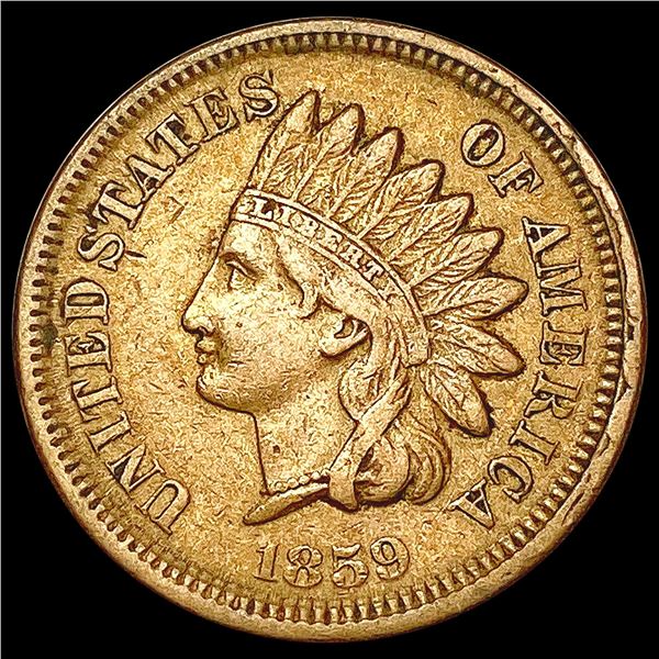 1859 Indian Head Cent CLOSELY UNCIRCULATED