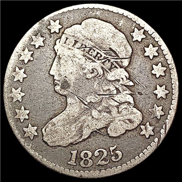1825 Capped Bust Dime NICELY CIRCULATED