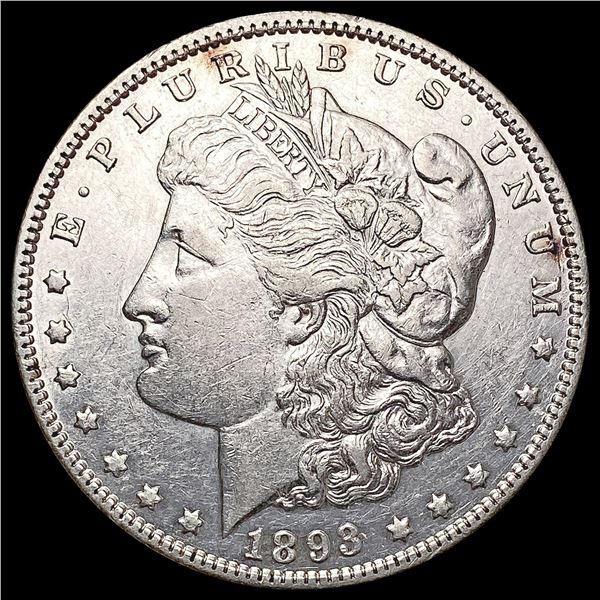1893 Morgan Silver Dollar CHOICE AU