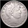 Image 1 : 1907-S Barber Half Dollar CLOSELY UNCIRCULATED