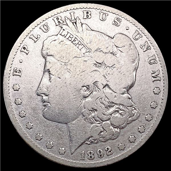 1892-S Morgan Silver Dollar NICELY CIRCULATED