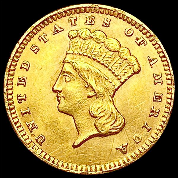 1874 Rare Gold Dollar UNCIRCULATED