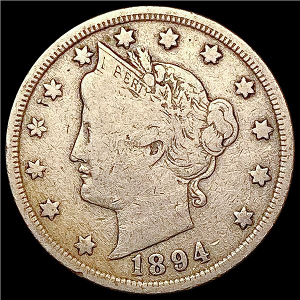 1894 Liberty Victory Nickel NICELY CIRCULATED