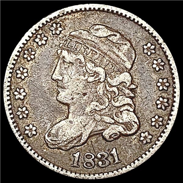 1831 Capped Bust Half Dime CLOSELY UNCIRCULATED