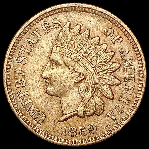 1859 Indian Head Cent CLOSELY UNCIRCULATED