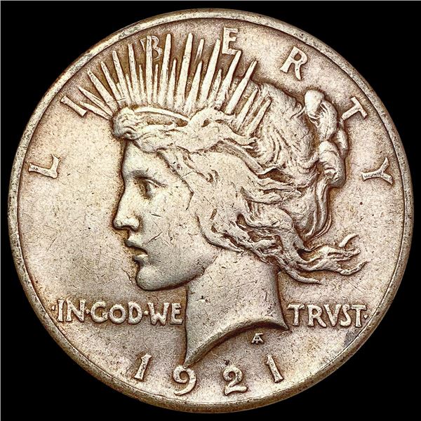 1921 Silver Peace Dollar LIGHTLY CIRCULATED