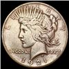 Image 1 : 1921 Silver Peace Dollar LIGHTLY CIRCULATED