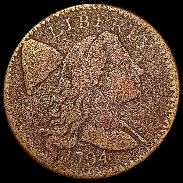 1794 Liberty Cap Large Cent NICELY CIRCULATED