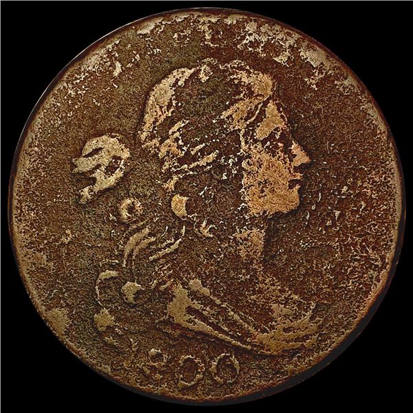1800 Draped Bust Large Cent NICELY CIRCULATED