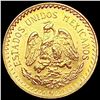 Image 2 : 1945 Mexico Pesos 0.0603 oz Gold $2.5 UNCIRCULATED