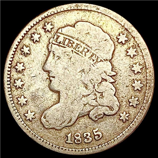 1835 Capped Bust Half Dime NICELY CIRCULATED
