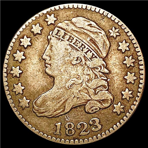 1823/2 Capped Bust Dime NICELY CIRCULATED