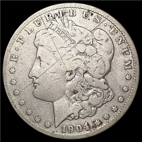 1904-S Morgan Silver Dollar NICELY CIRCULATED