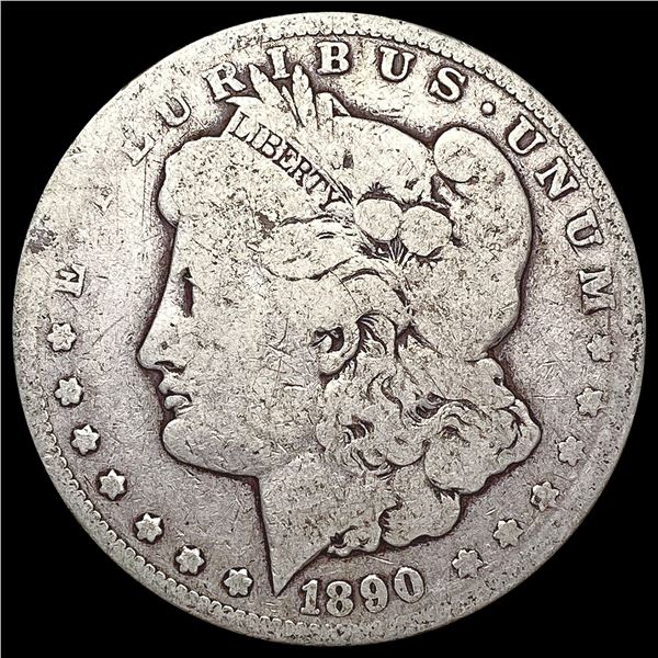 1890-CC Morgan Silver Dollar NICELY CIRCULATED