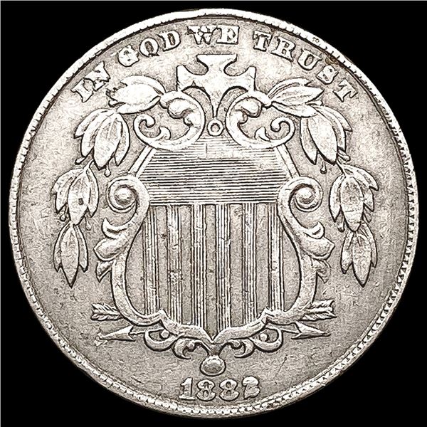 1882 Shield Nickel CLOSELY UNCIRCULATED