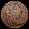 Image 1 : 1801 Draped Bust Large Cent NICELY CIRCULATED