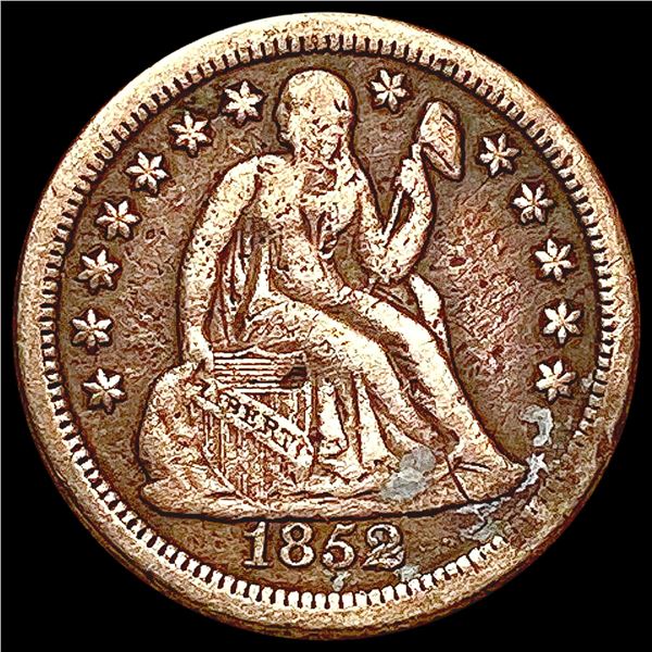 1852-O Seated Liberty Dime LIGHTLY CIRCULATED
