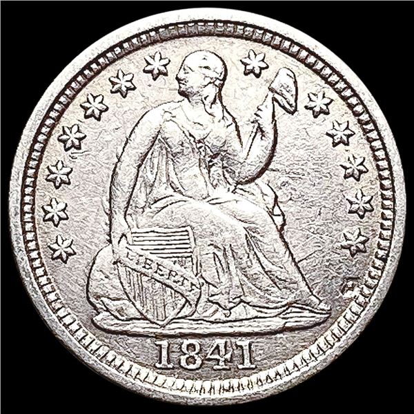 1841-O Seated Liberty Half Dime CLOSELY UNCIRCULATED