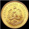 Image 2 : 1945 Mexico Pesos 0.0603 oz Gold $2.5 UNCIRCULATED