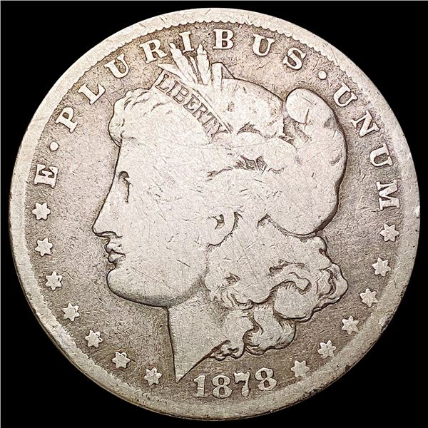 1878-CC Morgan Silver Dollar NICELY CIRCULATED