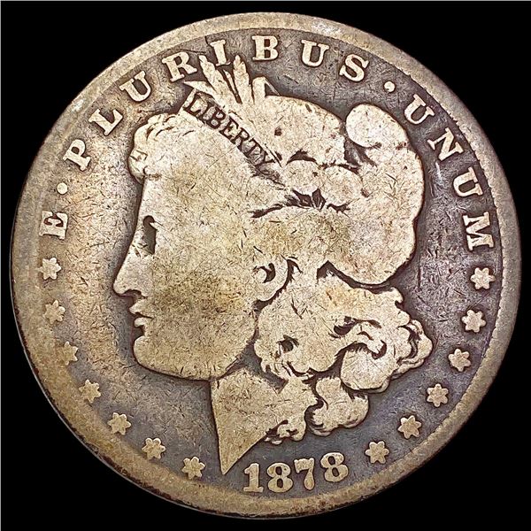 1878-CC Morgan Silver Dollar NICELY CIRCULATED