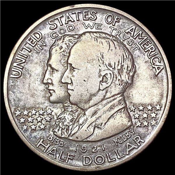 1921 Alabama Half Dollar LIGHTLY CIRCULATED