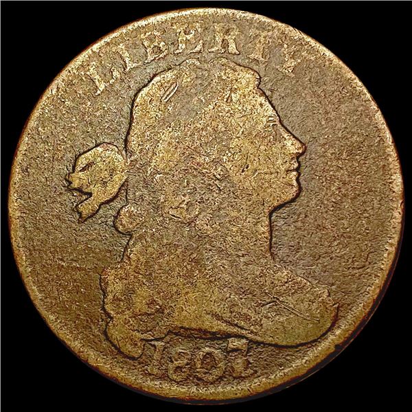 1807/6 Draped Bust Large Cent NICELY CIRCULATED
