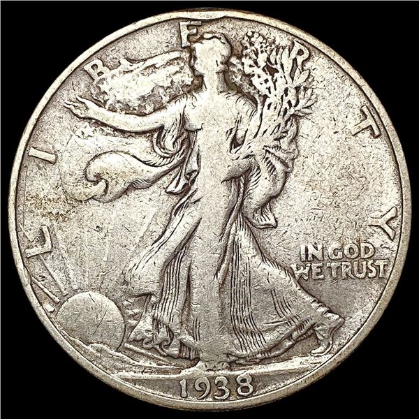1933-D Walking Liberty Half Dollar LIGHTLY CIRCULATED