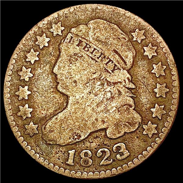 1823 Capped Bust Dime NICELY CIRCULATED