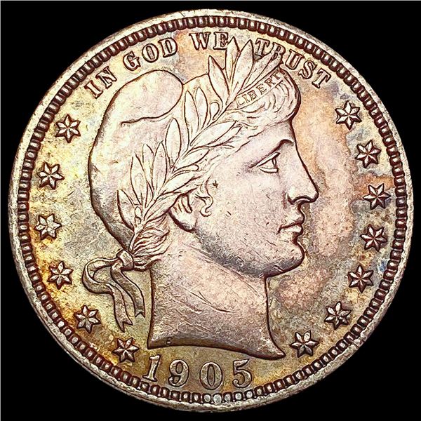 1905-S Barber Half Dollar UNCIRCULATED