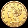 Image 1 : 1878 $2.50 Gold Quarter Eagle UNCIRCULATED