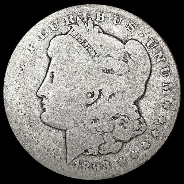 1893 Morgan Silver Dollar NICELY CIRCULATED